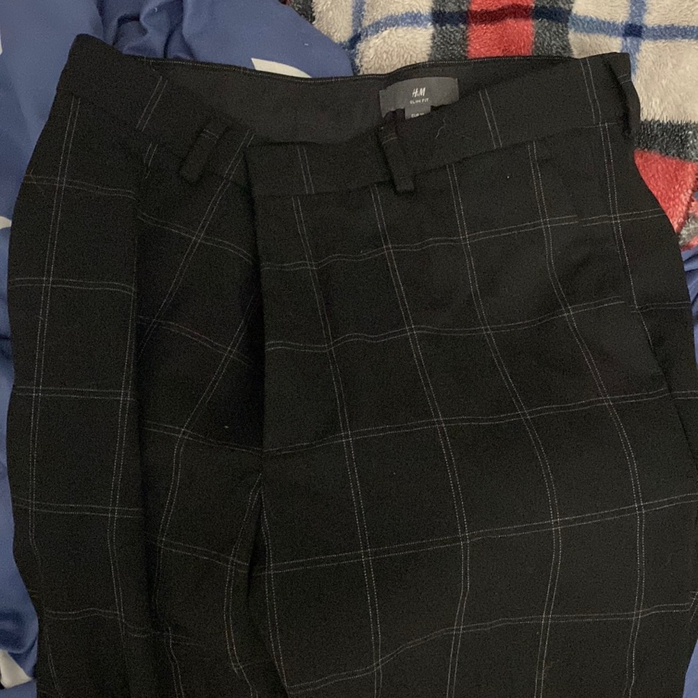 Slim fit dress pants